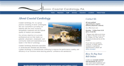 Desktop Screenshot of coastalcardiology.org