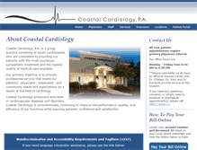 Tablet Screenshot of coastalcardiology.org